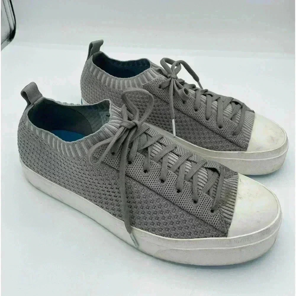 Native Gray Tennis Shoes Make it Lite Size 7